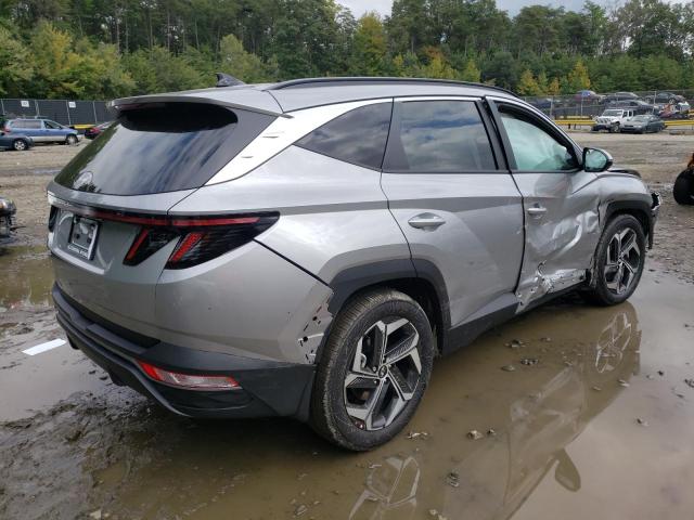 5NMJC3AE2NH151324 - 2022 HYUNDAI TUCSON SEL SILVER photo 4