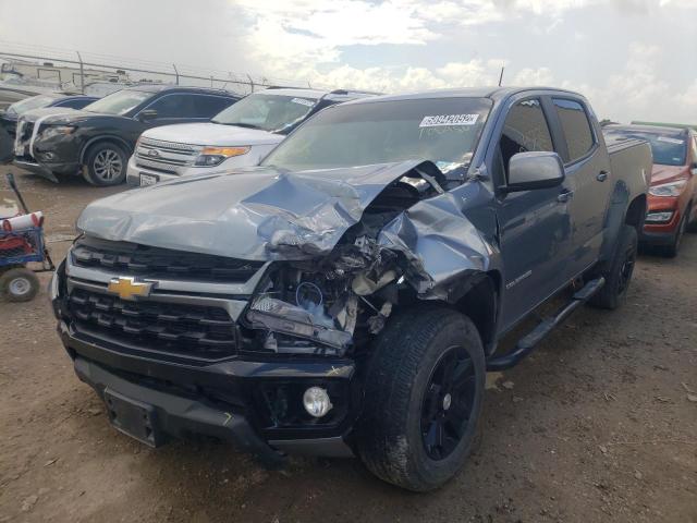 1GCGSCEN0M1108486 - 2021 CHEVROLET COLORADO L GRAY photo 2