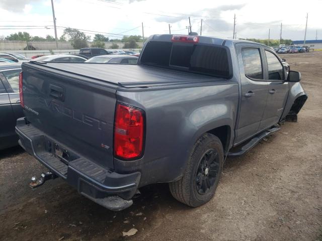 1GCGSCEN0M1108486 - 2021 CHEVROLET COLORADO L GRAY photo 4