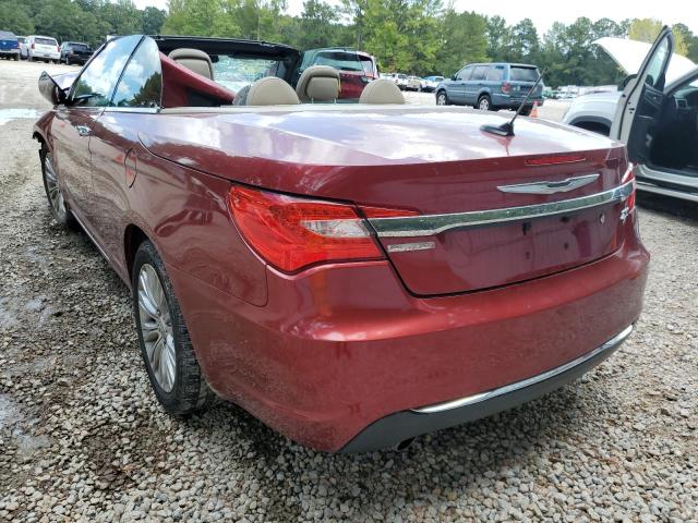 1C3BC7EG2BN546193 - 2011 CHRYSLER 200 LIMITE RED photo 3