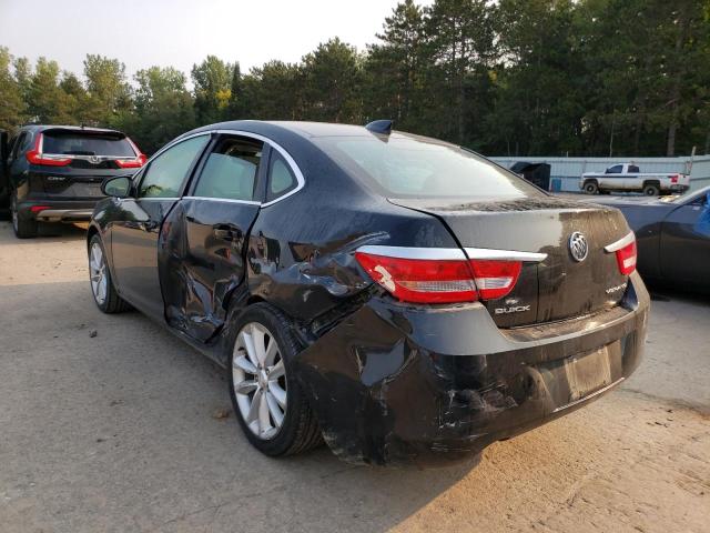 1G4PP5SK4F4146825 - 2015 BUICK VERANO BLACK photo 3