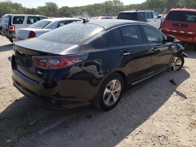 KNAGM4AD7F5079431 - 2015 KIA OPTIMA HYB BLACK photo 4