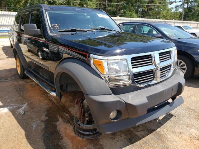 1D8GT28K37W564435 - 2007 DODGE NITRO SXT BLACK photo 1