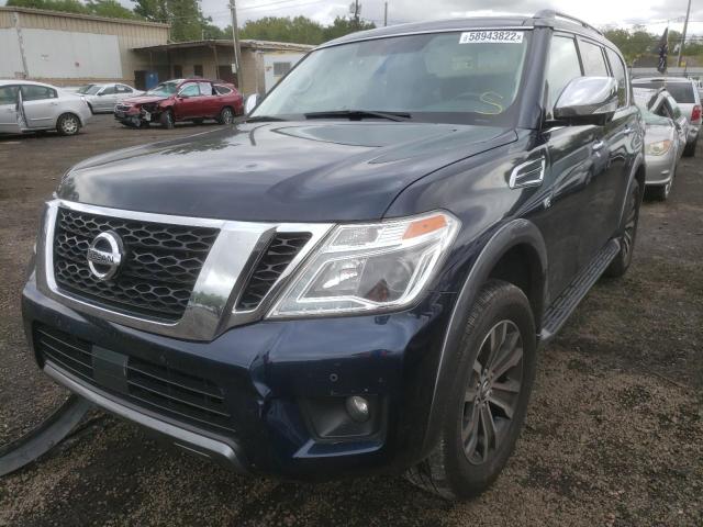 JN8AY2NC6LX516777 - 2020 NISSAN ARMADA SV BLUE photo 2