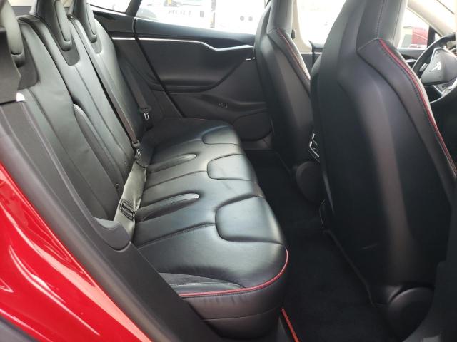 5YJSA1DP5DFP18282 - 2013 TESLA MODEL S Կարմիր լուսանկար 6