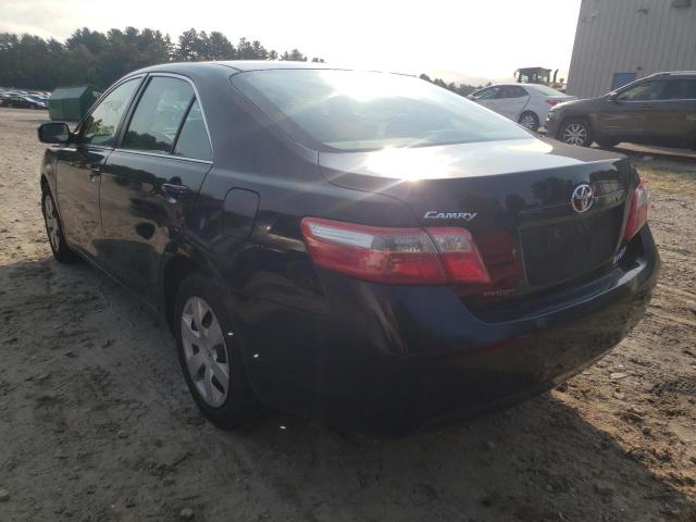 4T1BE46K68U773484 - 2008 TOYOTA CAMRY CE BLACK photo 3