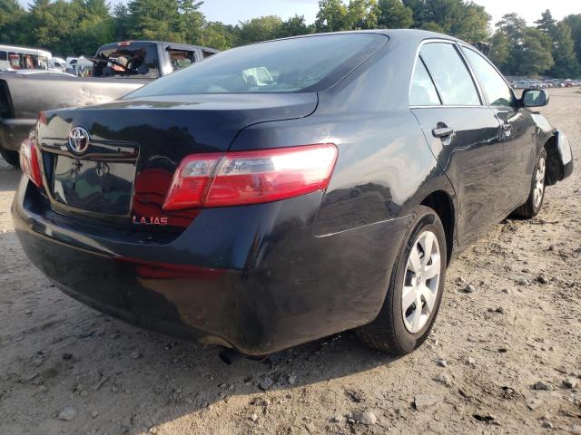 4T1BE46K68U773484 - 2008 TOYOTA CAMRY CE BLACK photo 4