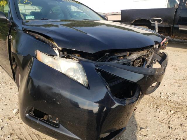 4T1BE46K68U773484 - 2008 TOYOTA CAMRY CE BLACK photo 9