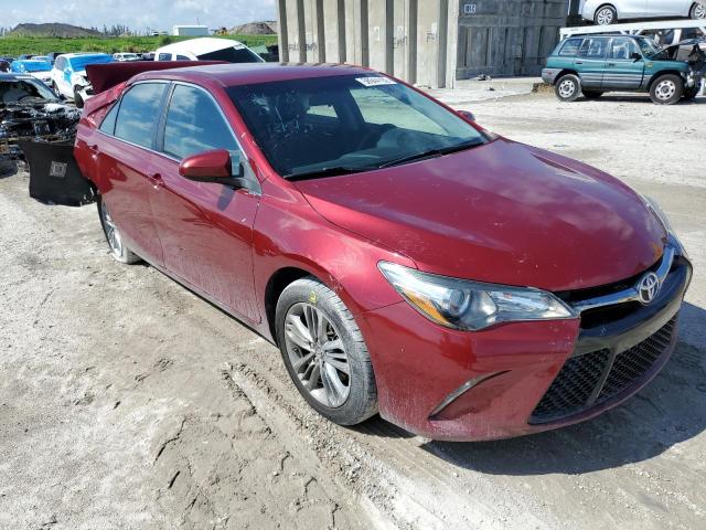 4T1BF1FK6HU675728 - 2017 TOYOTA CAMRY LE BURGUNDY photo 1