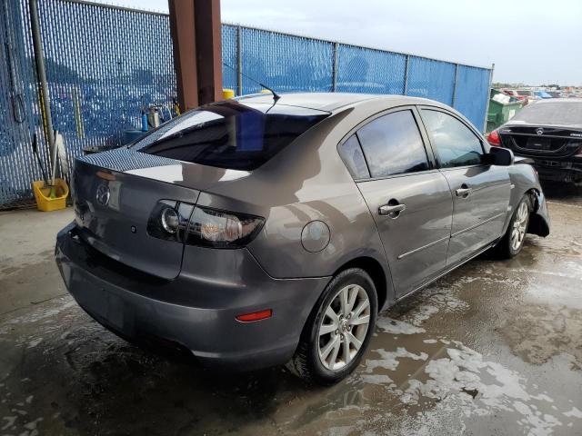 JM1BK32F871707633 - 2007 MAZDA 3 I GRAY photo 4