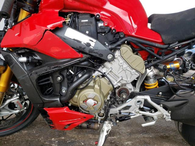 ZDMFAKNW3NB007136 - 2022 DUCATI STREETFIGH RED photo 6