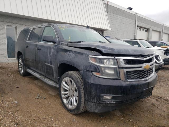 1GNSKJKC6FR523454 - 2015 CHEVROLET SUBURBAN BLACK photo 1