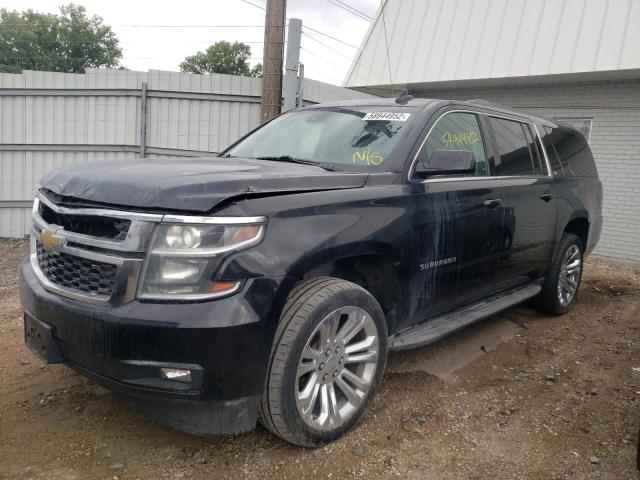 1GNSKJKC6FR523454 - 2015 CHEVROLET SUBURBAN BLACK photo 2