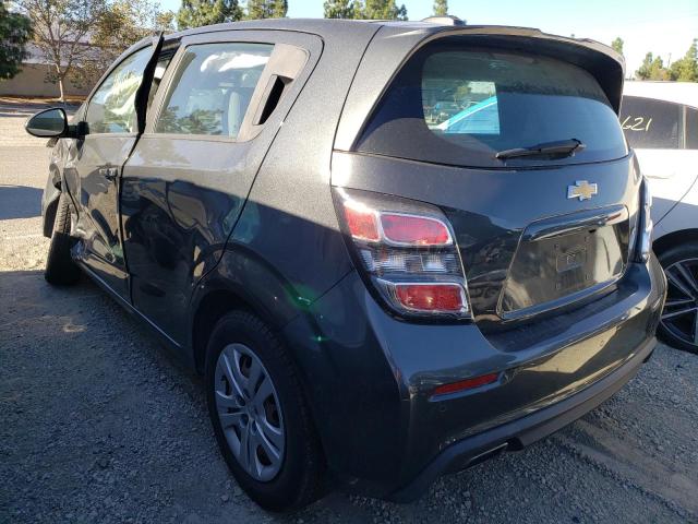 1G1JG6SBXL4115213 - 2020 CHEVROLET SONIC BLACK photo 3