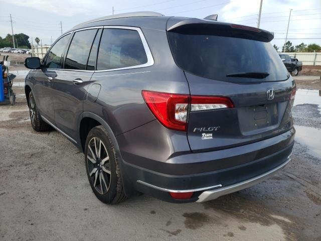 5FNYF6H00KB080588 - 2019 HONDA PILOT ELIT GRAY photo 3