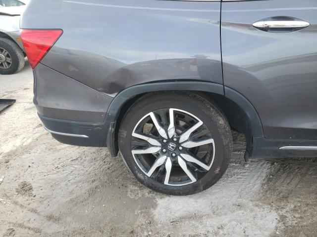 5FNYF6H00KB080588 - 2019 HONDA PILOT ELIT GRAY photo 9