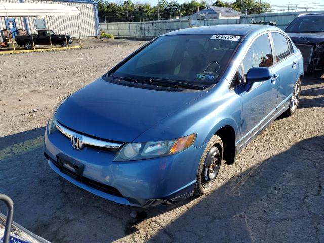 1HGFA16847L060920 - 2007 HONDA CIVIC EX  photo 2