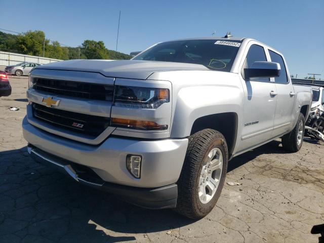 3GCUKREC4HG175944 - 2017 CHEVROLET SILVERADO SILVER photo 2