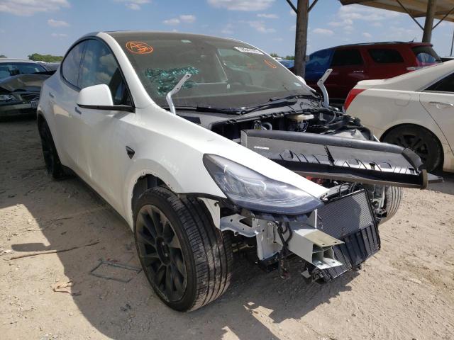 5YJYGDEE9MF296315 - 2021 TESLA MODEL Y أبيض صورة 1