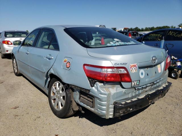 JTNBE46K173111980 - 2007 TOYOTA CAMRY CE TURQUOISE photo 3