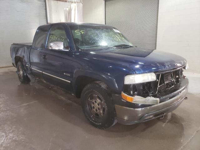 2GCEC19T021339980 - 2002 CHEVROLET SILVRDO LS BLUE photo 1