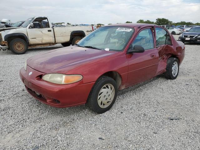 1MEFM13P1WW608370 - 1998 MERCURY TRACER LS RED photo 2