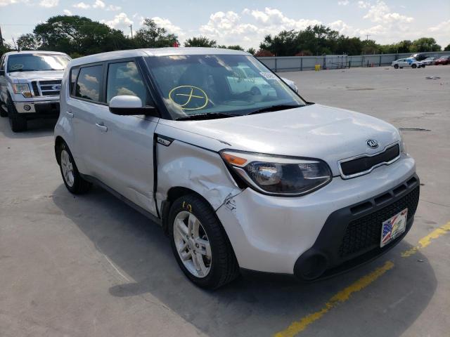 KNDJN2A26F7752092 - 2015 KIA SOUL GRAY photo 1