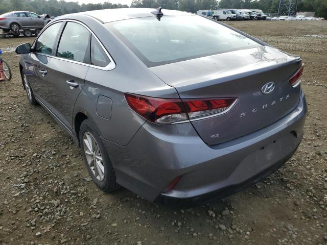 5NPE24AF6JH722538 - 2018 HYUNDAI SONATA SE GRAY photo 3