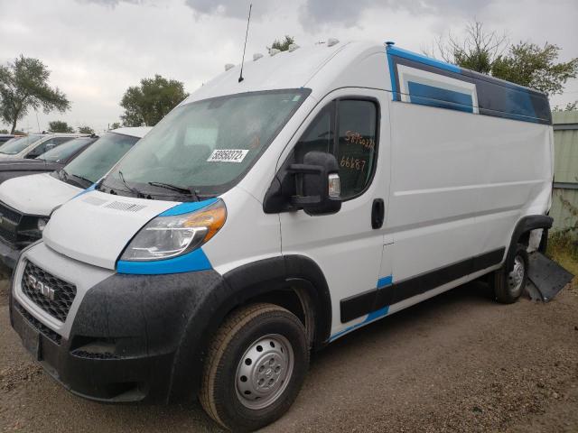 3C6TRVDGXKE515242 - 2019 RAM PROMASTER BLUE photo 2