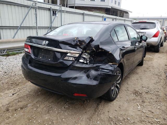 2HGFB2F9XFH517169 - 2015 HONDA CIVIC EXL Қара фото 4