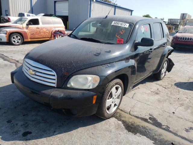3GNCA33DX8S723909 - 2008 CHEVROLET HHR LS BLACK photo 2