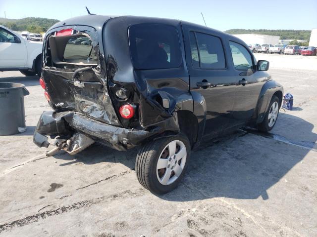 3GNCA33DX8S723909 - 2008 CHEVROLET HHR LS BLACK photo 4