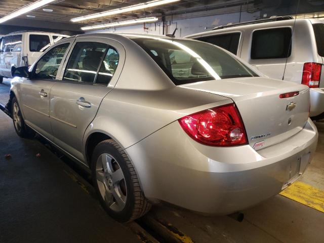 1G1AD5F5XA7226086 - 2010 CHEVROLET COBALT 1LT SILVER photo 3