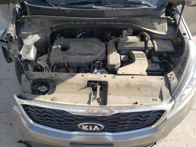 5XYPGDA33KG437210 - 2019 KIA SORENTO L GRAY photo 7