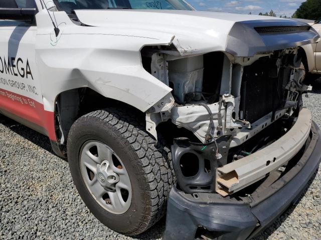 5TFRM5F1XGX103498 - 2016 TOYOTA TUNDRA DOUBLE CAB SR/SR5  photo 9