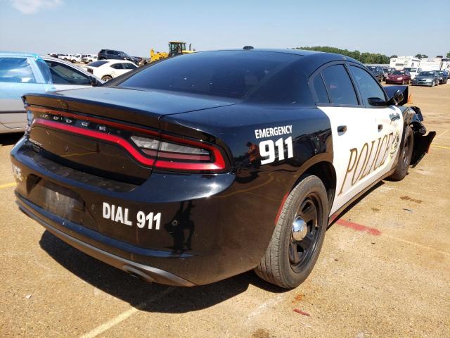 2C3CDXAT0KH546643 - 2019 DODGE CHARGER PO TWO TONE photo 4