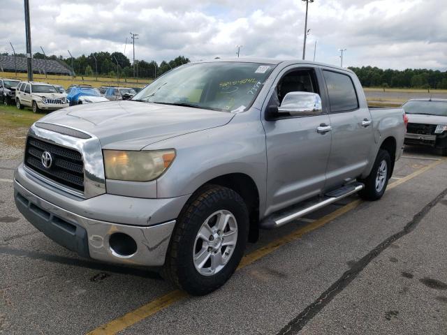 5TBEV541X7S471242 - 2007 TOYOTA TUNDRA CRE SILVER photo 2