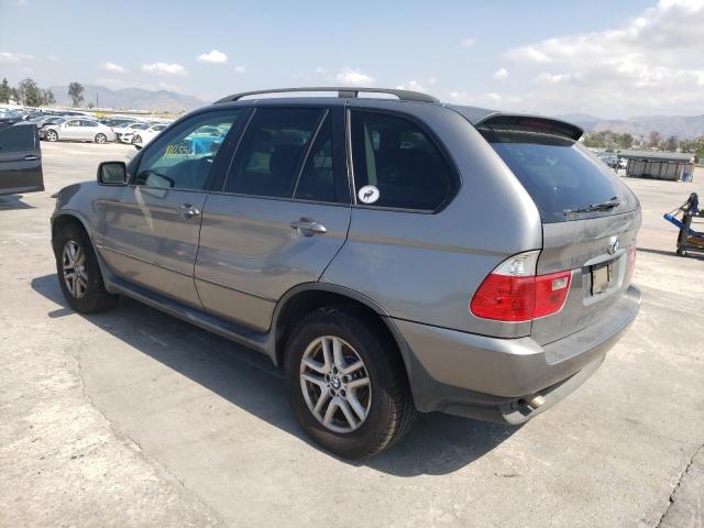 5UXFA13576LY36818 - 2006 BMW X5 GRAY photo 3