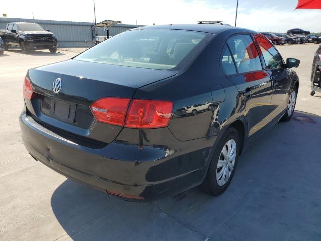 3VW2K7AJ1DM296116 - 2013 VOLKSWAGEN JETTA BASE 黑色 照片 4
