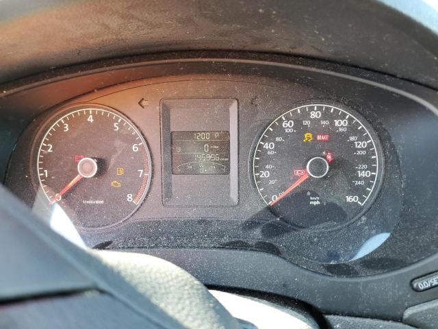 3VW2K7AJ1DM296116 - 2013 VOLKSWAGEN JETTA BASE 黑色 照片 8