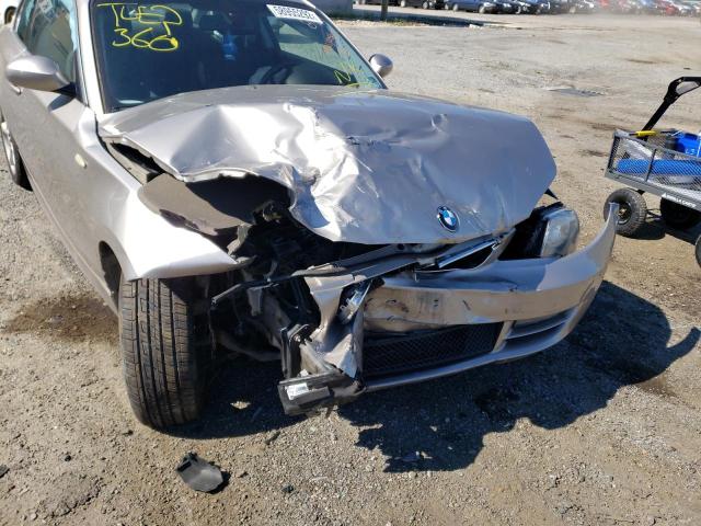 WBAUP93568VF45689 - 2008 BMW UK SILVER photo 9