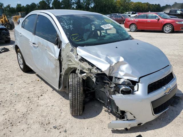 1G1JA5SH5D4211607 - 2013 CHEVROLET SONIC LS SILVER photo 1