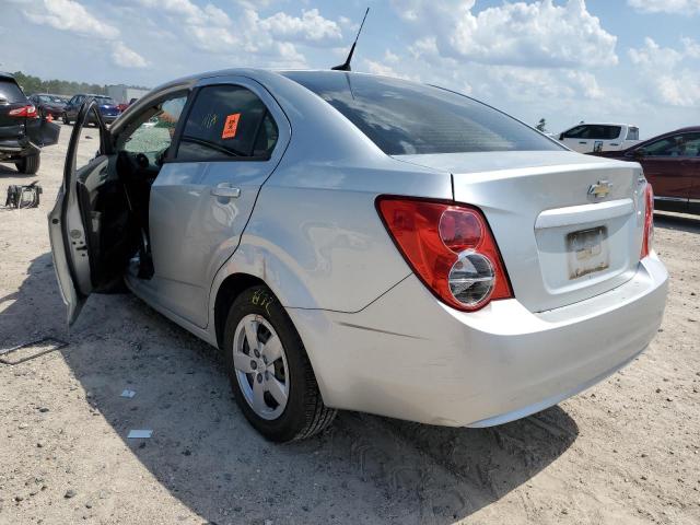 1G1JA5SH5D4211607 - 2013 CHEVROLET SONIC LS SILVER photo 3
