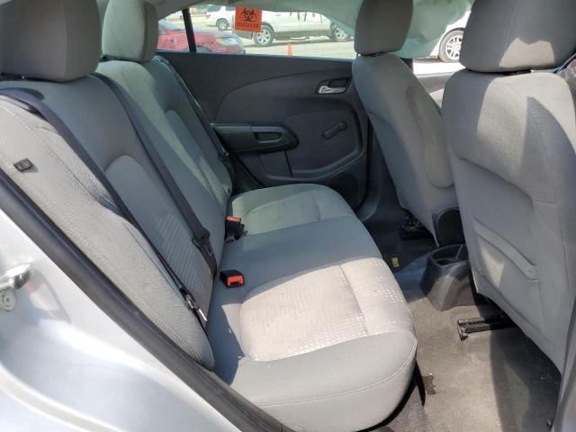 1G1JA5SH5D4211607 - 2013 CHEVROLET SONIC LS SILVER photo 6