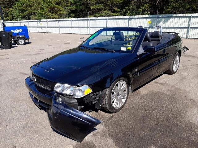 YV1NC62D14J047144 - 2004 VOLVO C70 HPT BLACK photo 2