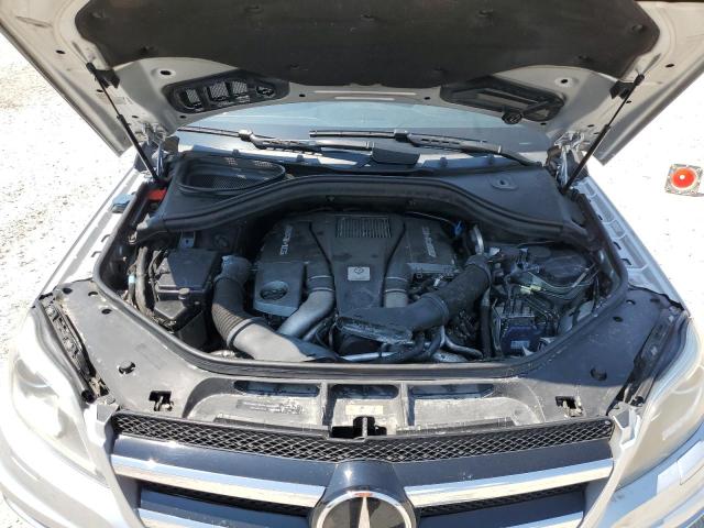 4JGDF7EE0EA330411 - 2014 MERCEDES-BENZ GL 63 AMG SILVER photo 7