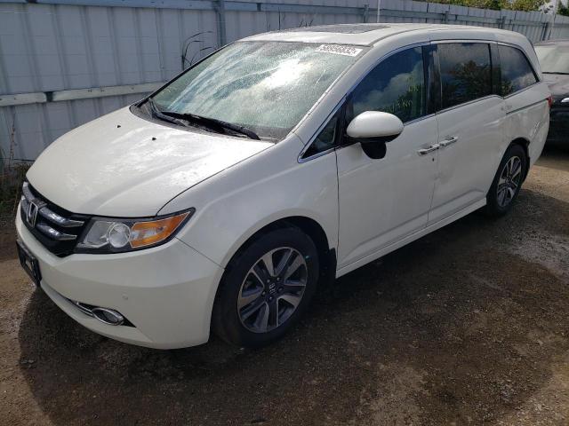 5FNRL5H9XFB506136 - 2015 HONDA ODYSSEY TO WHITE photo 2