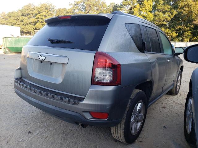 1C4NJCBA2ED594102 - 2014 JEEP COMPASS SP GRAY photo 4