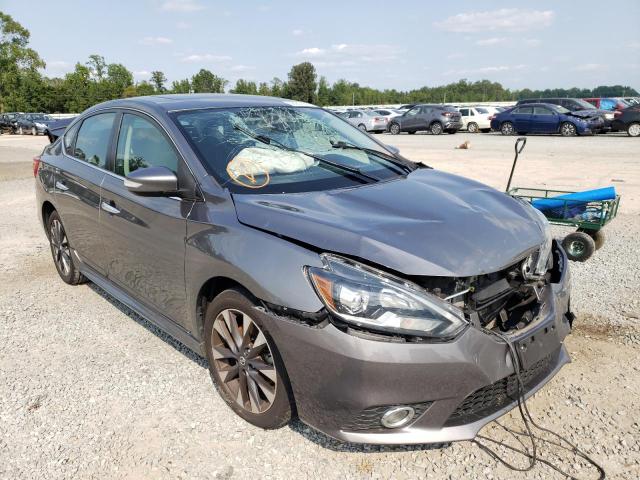 3N1CB7AP0HY341642 - 2017 NISSAN SENTRA SR CHARCOAL photo 1