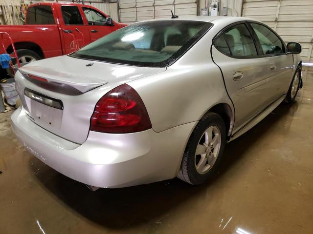 2G2WP582871207604 - 2007 PONTIAC GRAND PRIX SILVER photo 4